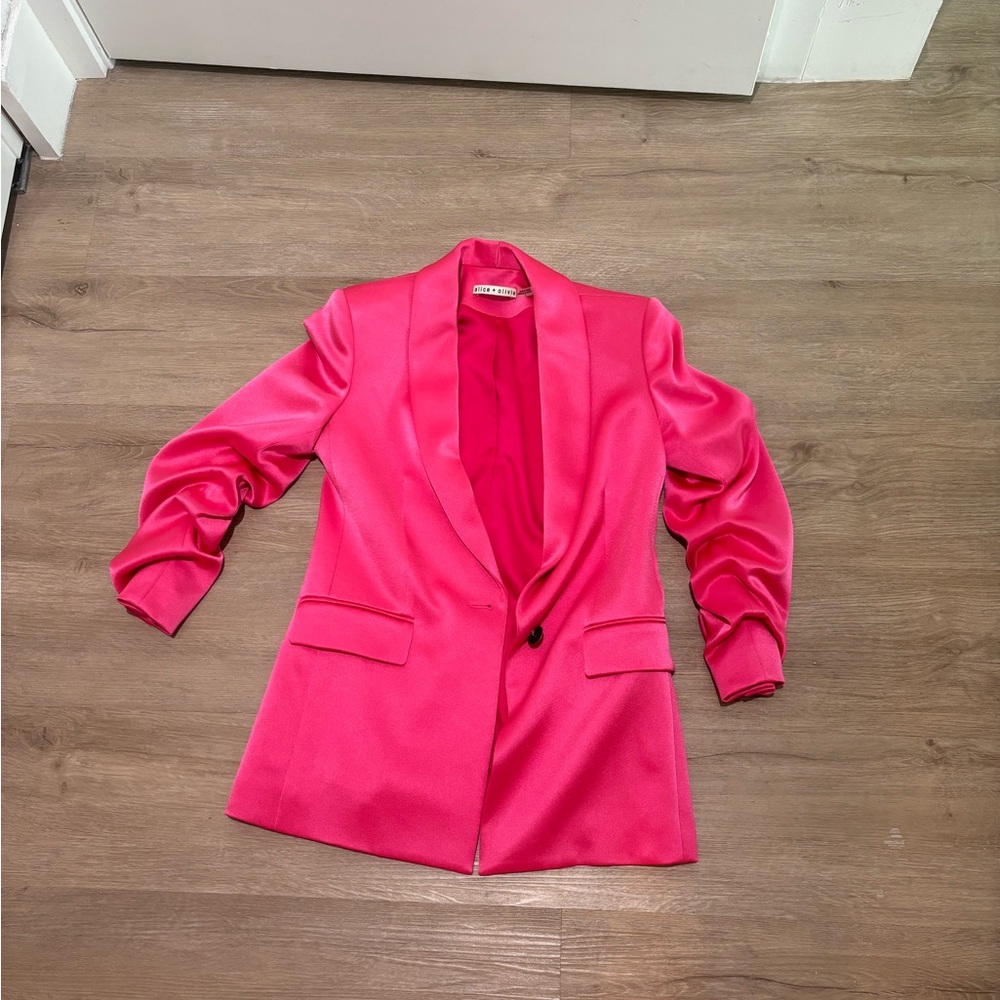 Alice & Olivia Hot Pink Blazer